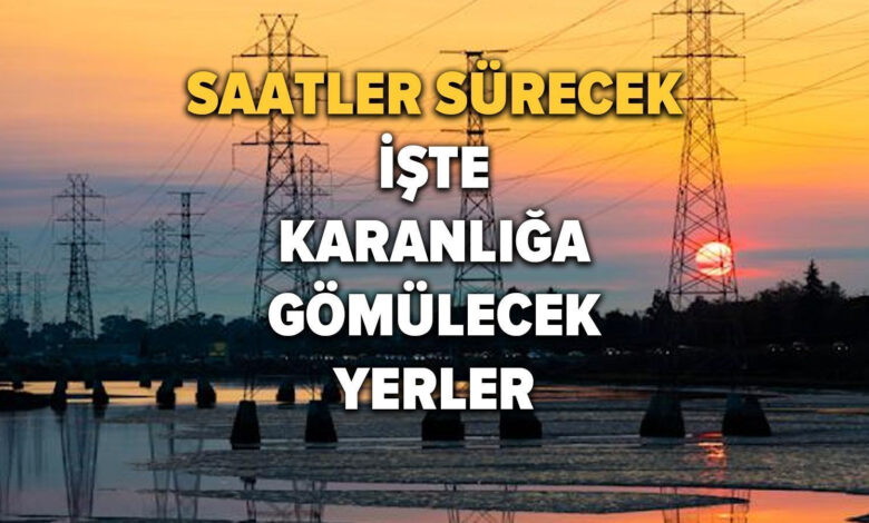 İstanbul'da elektrik kesintisi! BEDAŞ 22 Mart Cuma elektrik kesintilerinin yapılacağı ilçeleri açıkladı! İşte 'elektrik kesintisi' yaşayan ilçeler