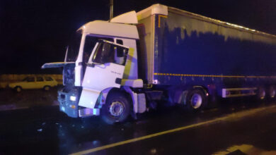 Konya'da 4 TIR'ın karıştığı zincirleme kaza: 1 ölü, 3 yaralı