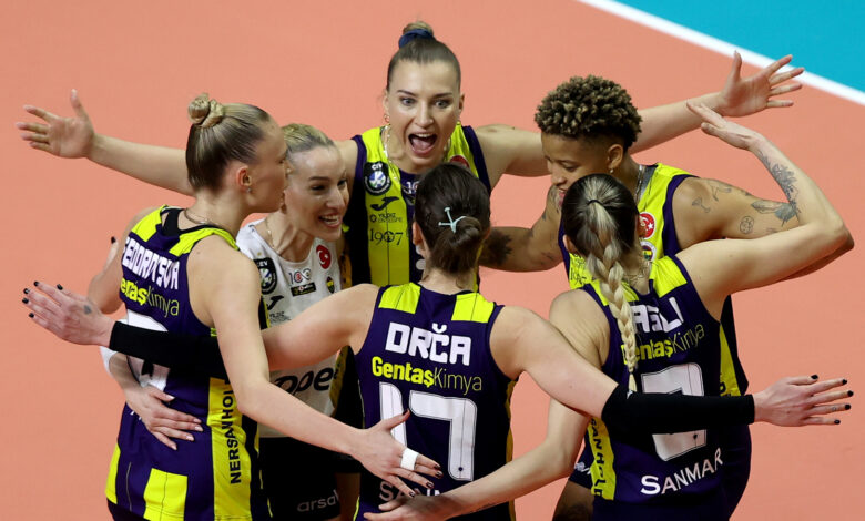 Kupa Voley'de şampiyon Fenerbahçe Opet!