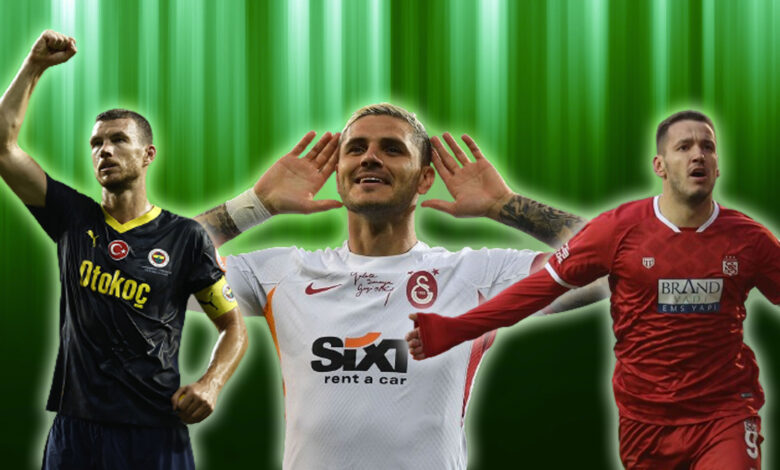 Süper Lig'de Gol Krallığı yarışında son durum!