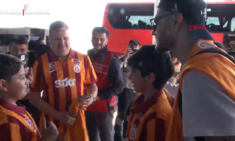 Galatasaray, Süper Kupa için Şanlıurfa'ya hareket etti