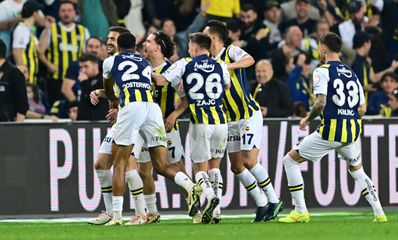 Gol düellosunda kazanan Fenerbahçe