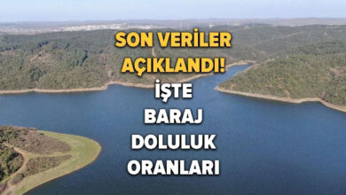 İstanbul baraj doluluk oranı son dakika: İşte 10 Nisan 2024 'İSKİ baraj doluluk oranları'