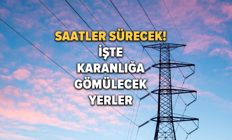 İstanbul'da elektrik kesintisi! BEDAŞ 28 Nisan Pazar elektrik kesintilerinin yapılacağı ilçeleri açıkladı! İşte 'elektrik kesintisi' yaşayan ilçeler