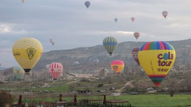 Kapadokya’da görsel şölen