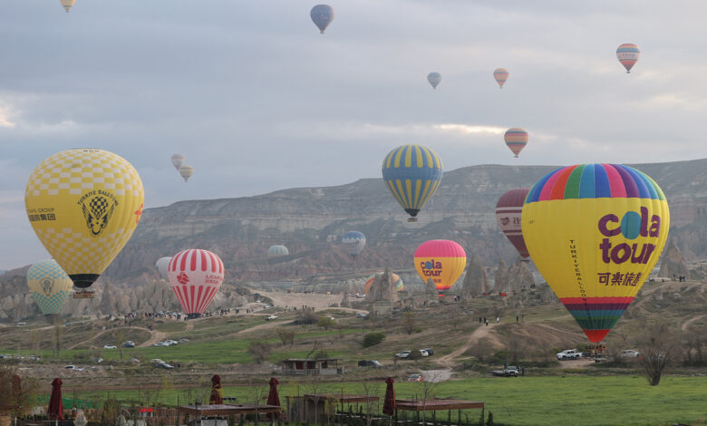 Kapadokya’da görsel şölen