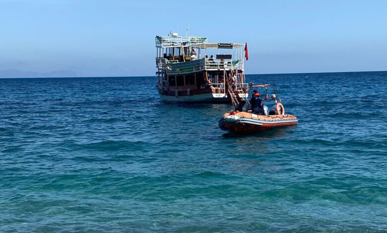 Marmaris'te denize giren İngiliz turist, kalp krizi geçirerek öldü
