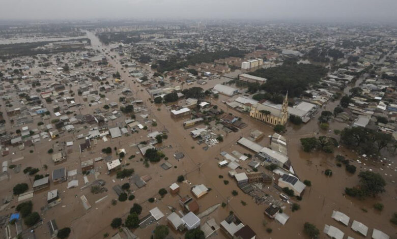 Brezilya'da sel felaketi! Can kaybı 75'e yükseldi