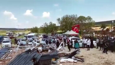 Edirne'de 'Tiny House' yıkımında arbede yaşandı! Yıkımı engellemeye çalışanlara gözaltı