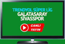 Galatasaray - Sivasspor maçı saat kaçta, hangi kanalda?