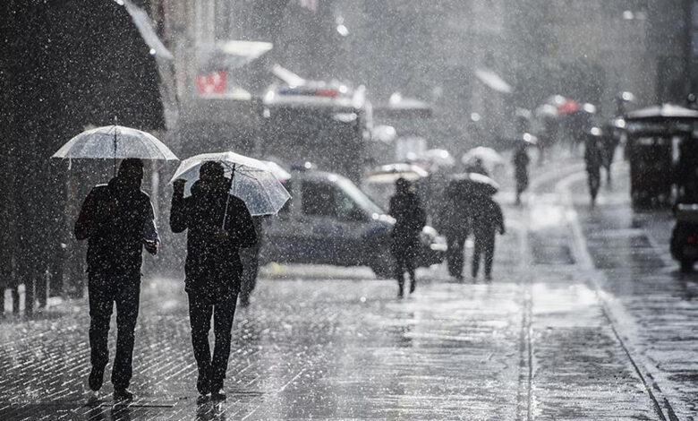 Meteoroloji saat vererek uyardı! Kuvvetli yağış geliyor