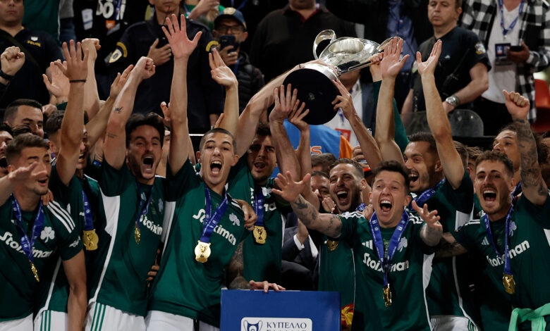 Yunanistan Kupası'nda şampiyon Panathinaikos