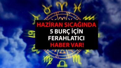 Astrolog Dinçer Güner yorumladı: Haziran sıcağında 5 burç için ferahlatıcı haber var! Sadece 2 gün sürecek!