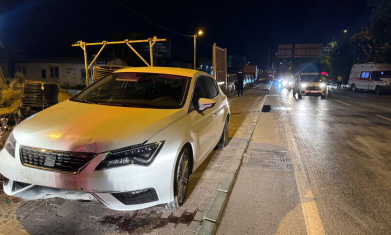 Bursa'da otomobilin çarptığı yaya can verdi