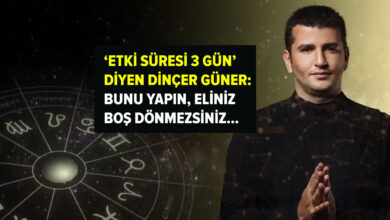 'Etki süresi 3 gün' diyen Dinçer Güner: Bunu yapın, eliniz boş dönmezsiniz...