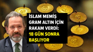 İslam Memiş gram altın için rakam verdi: 18 gün sonra başlıyor