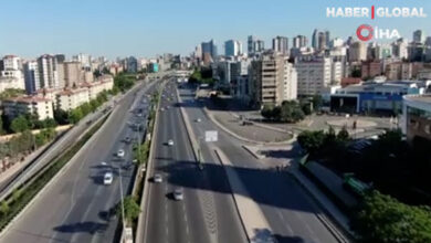 İstanbul'da bayramın 1. gününde yollar boş kaldı