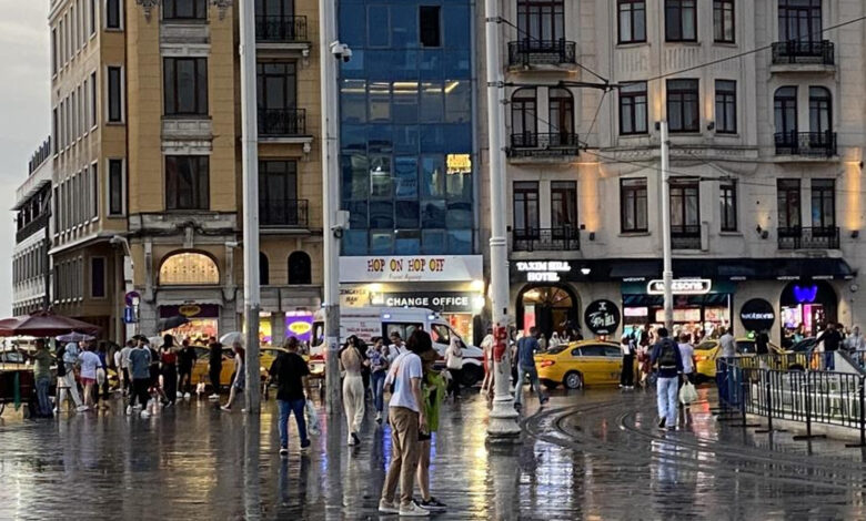 İstanbul'da yağmur etkili oldu