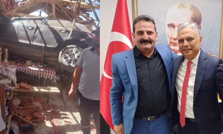 Kahvaltı yaparken eve giren otomobilin çarptığı adam hastanede can verdi