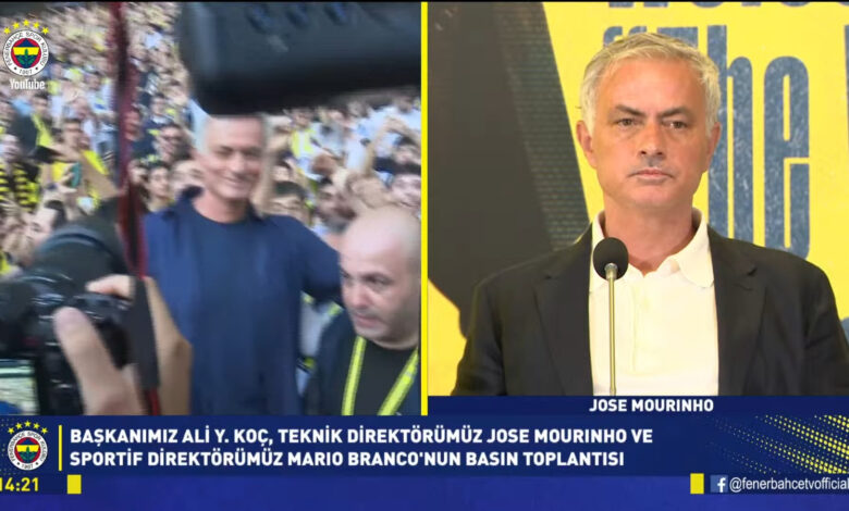 Mourinho: Söz konusu Fenerbahçe'nin haklarıysa 2 kere düşünmem