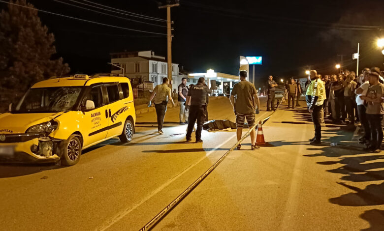 Tokat'ta feci kaza: Hafif ticari aracın çarptığı yaya öldü
