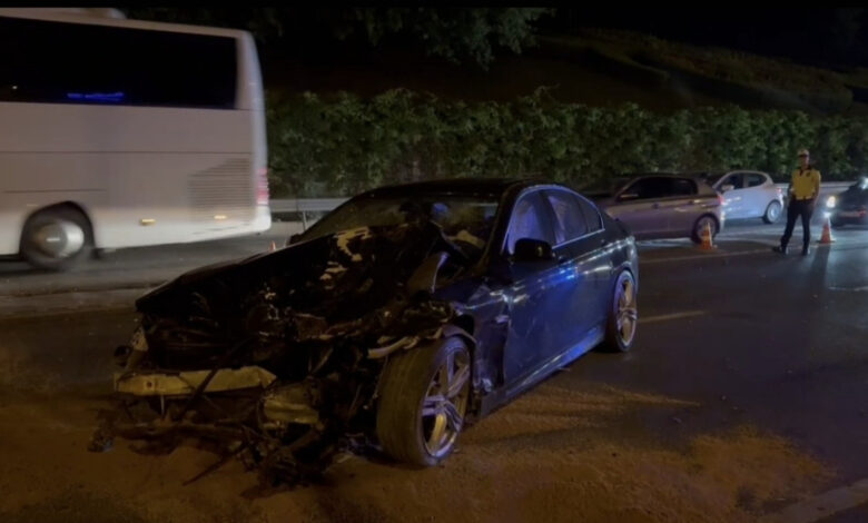 Üsküdar'da zincirleme kaza neticesinde 3 kişi yaralandı