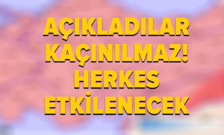 20,30 gün daha sürecek. Kötü haber Türkiye için ne yazık ki az önce verildi. Bu durum herkesi ilgilendiriyor.