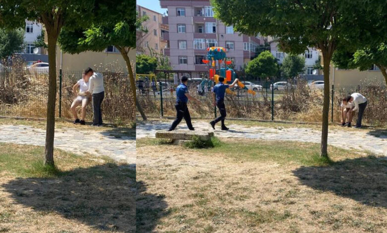 Adres: Tekirdağ: Güpegündüz çocuk parkında soyundu