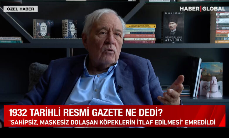 Atatürk sokak köpeği sorununu nasıl çözmüştü? İlber Ortaylı anlattı