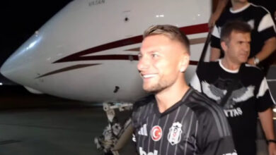 Beşiktaş'ın yeni yıldızı Ciro Immobile İstanbul'da