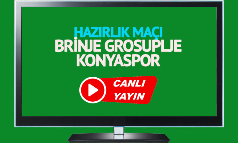 CANLI YAYIN | Brinje Grosuplje Konyaspor Maçı