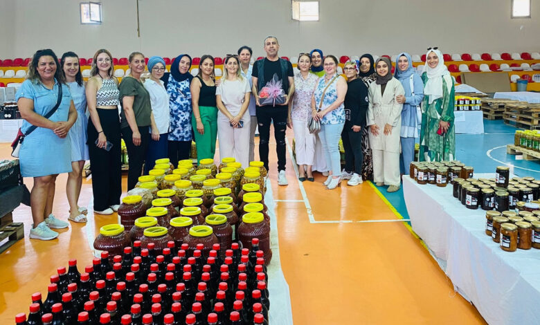 Haluk Levent'ten Hataylı kadın kooperatiflerine anlamlı destek