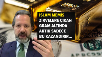 İslam Memiş: Zirvelere çıkan gram altında artık sadece bu kazandırır...