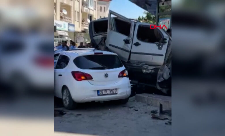 Isparta'da zincirleme kaza: 3 yaralı