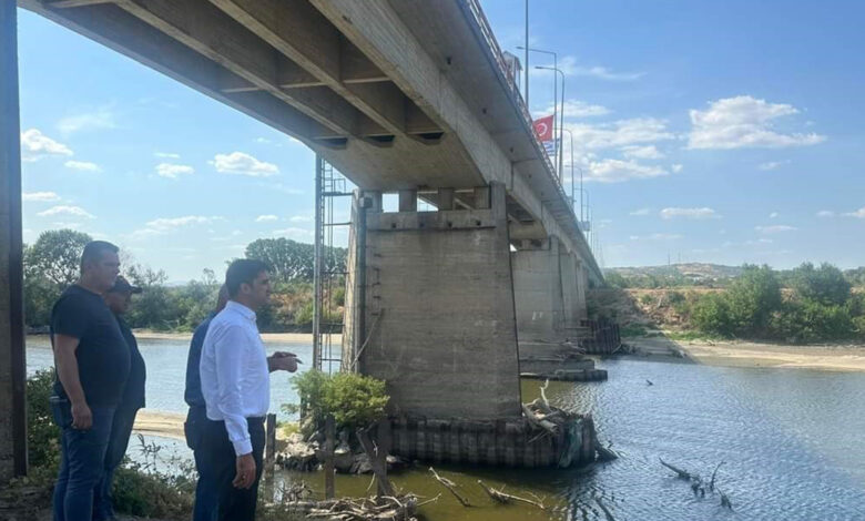 Kuruma tehlikesi yaşayan Meriç Nehri'ne deniz suyu önlemi