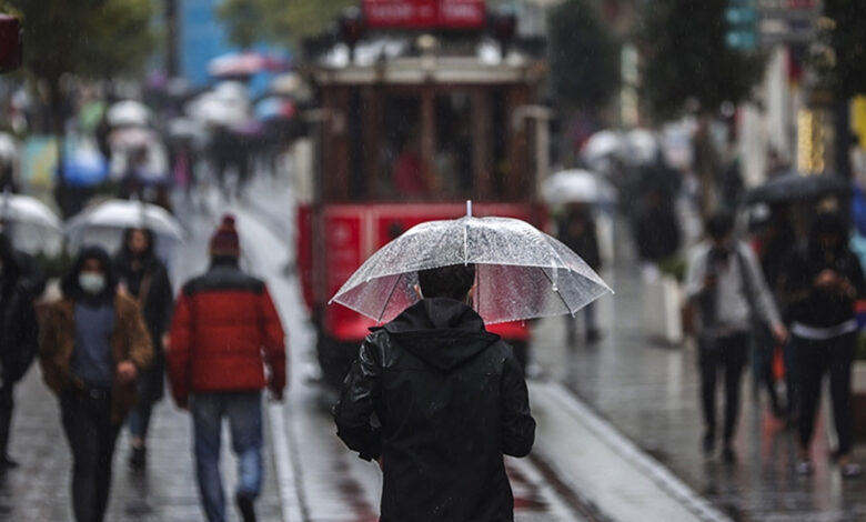 Meteoroloji tek tek saydı! İstanbul dahil birçok ile "kuvvetli sağanak yağış " uyarısı