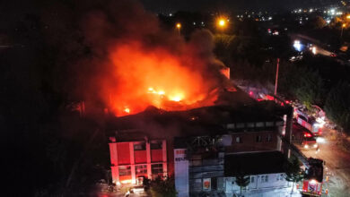 Sakarya'da fabrika yangını