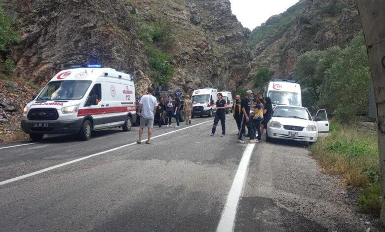 Tunceli’de tünelde kaza: Çok sayıda yaralı var