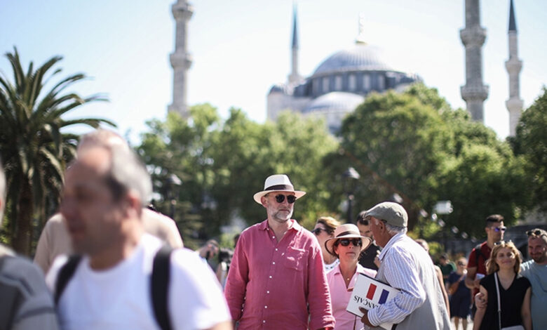 Turizm geliri 2.çeyrekte yıllık yüzde 11,8 arttı