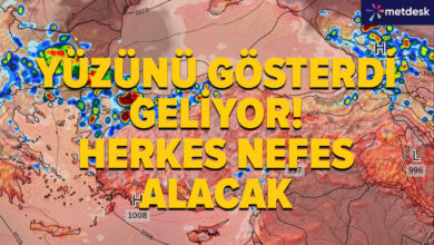 Yüzünü gösterdi. Sinyaller birer birer yanmaya başladı. Marmara'dan giriş yapacak. Herkesin gözü aydın olsun