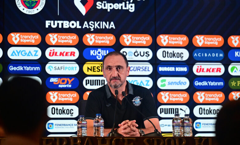 Adana Demirspor Teknik Direktörü Michael Valkanis: "Oyuncularımla gurur duyuyorum"