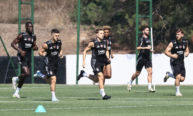 Beşiktaş, Lugano karşılaşmasının hazırlıklarına başladı