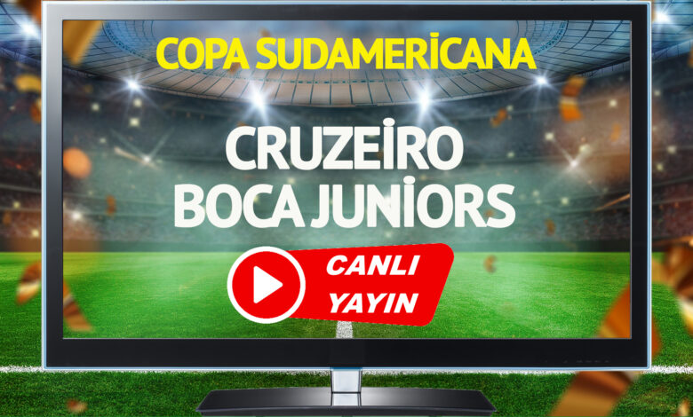 CANLI YAYIN | Cruzeiro Boca Juniors Maçı