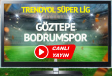 CANLI YAYIN | Göztepe Bodrumspor Maçı