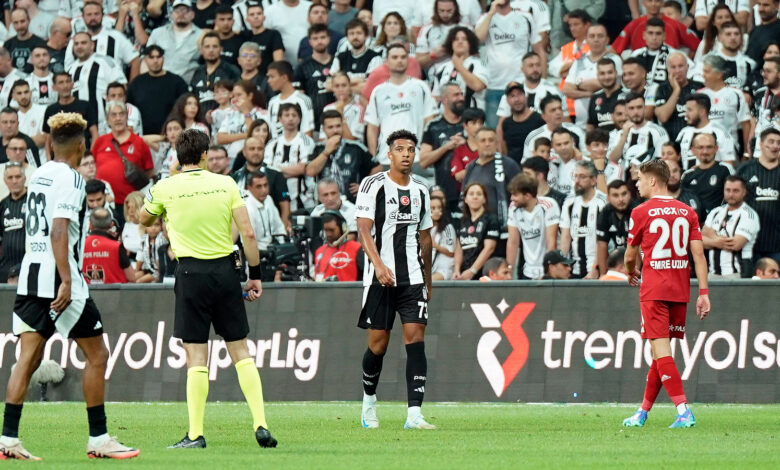 Cher Ndour, Beşiktaş formasıyla ilk kez sahaya çıktı