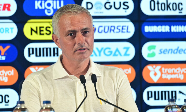 Fenerbahçe Teknik Direktörü Jose Mourinho: "Daha farklı sonucu hak ediyorduk"