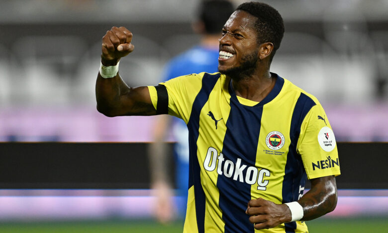 Fred, Rizespor maçında bir ilki gerçekleştirdi