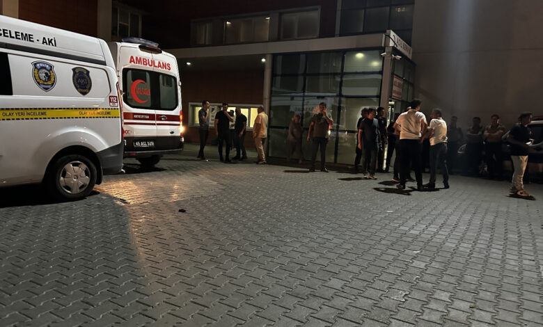 Manisa'da kayınpeder damat tartışmasında kan döküldü