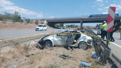 Otomobil takla attı, aynı aileden 1 kişi öldü, 3 kişi yaralandı