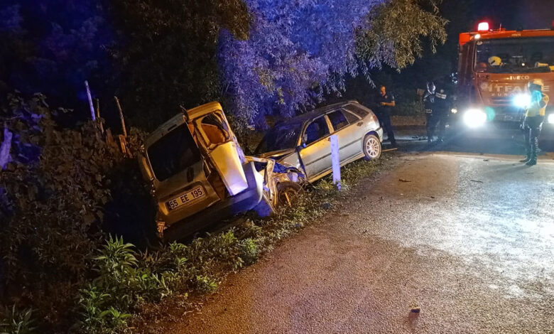 Samsun'da trafik kazası! Ölü ve yaralılar var